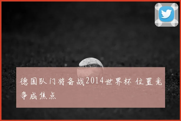 德国队门将备战2014世界杯 位置竞争成焦点